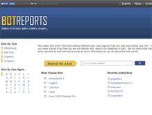 Tablet Screenshot of botreports.com
